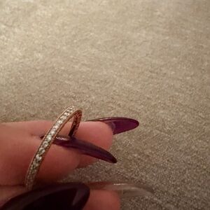 Pandora Rose Gold Plated Pave Ring